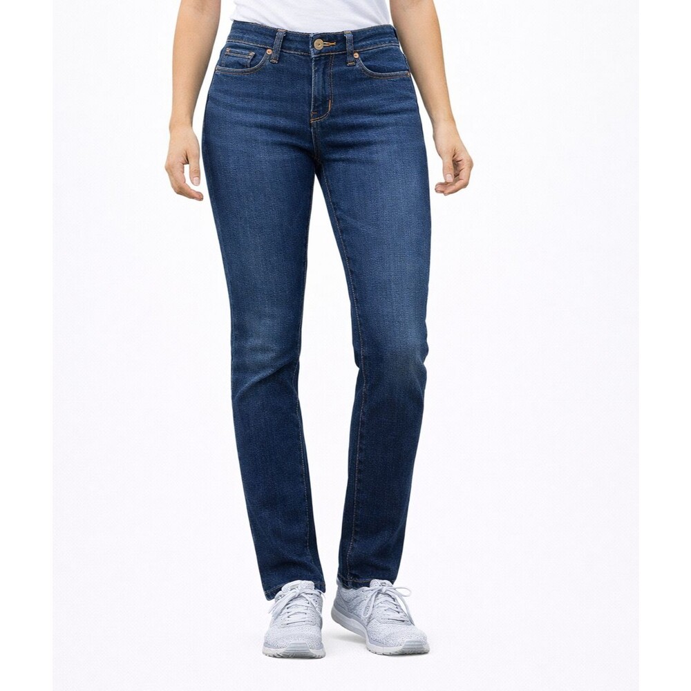 Raleigh Denim Jeans Womens Size 25 White Oak Cone Straight Blue Leg Selvedge